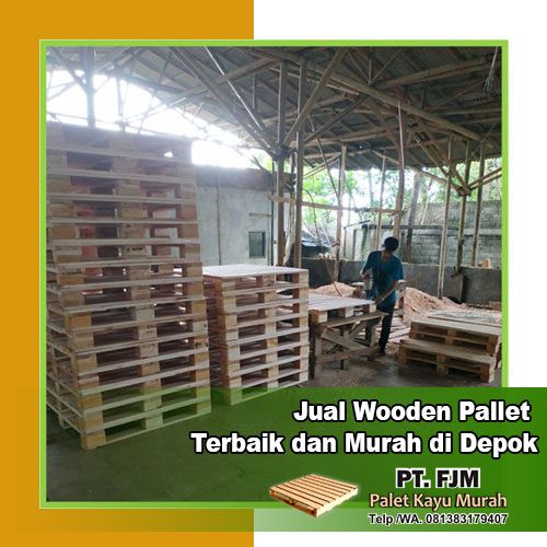 wooden pallet depok