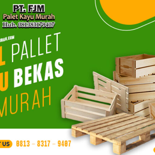 Jual Pallet Kayu Bekas Murah