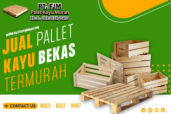 Jual Pallet Kayu Bekas Murah
